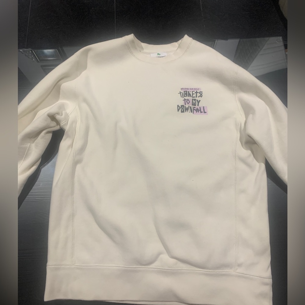 MACHINE GUN KELLY TICKETS TO MY DOWNFALL SWEATSHIRT